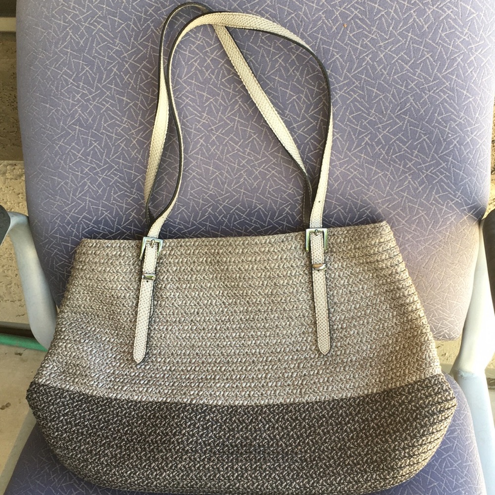 Jav II Eric Javits Squishee purse two-tone Grey